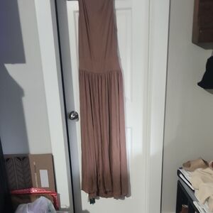 HALARA Brown Sleeveless Dress with Tag